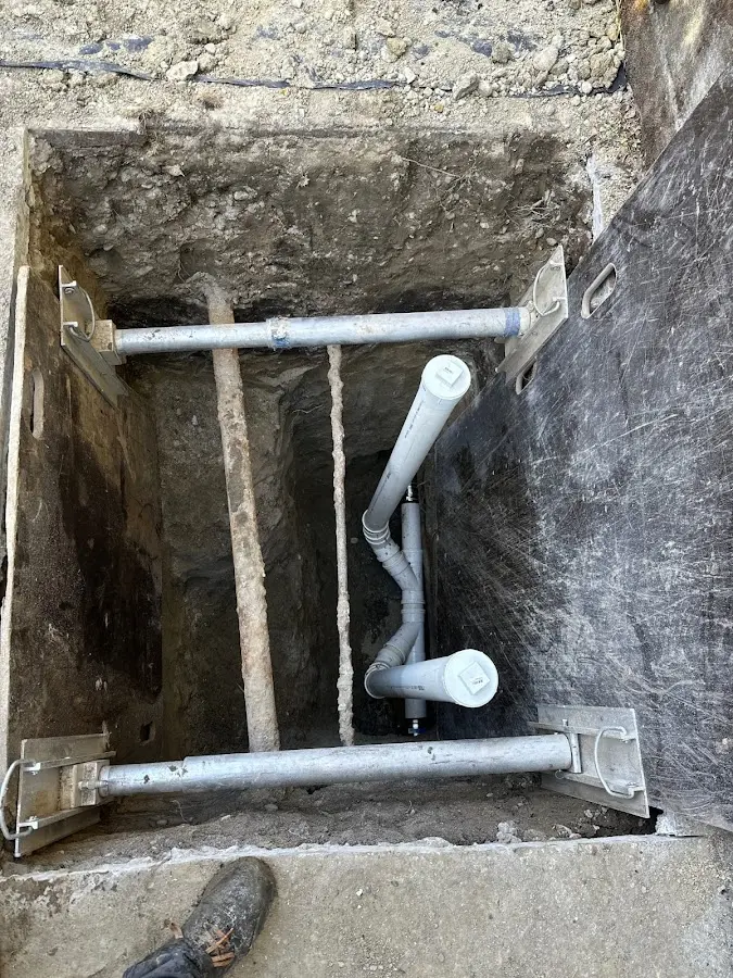 Experienced plumber completing Gas Line Repair work in Tioga